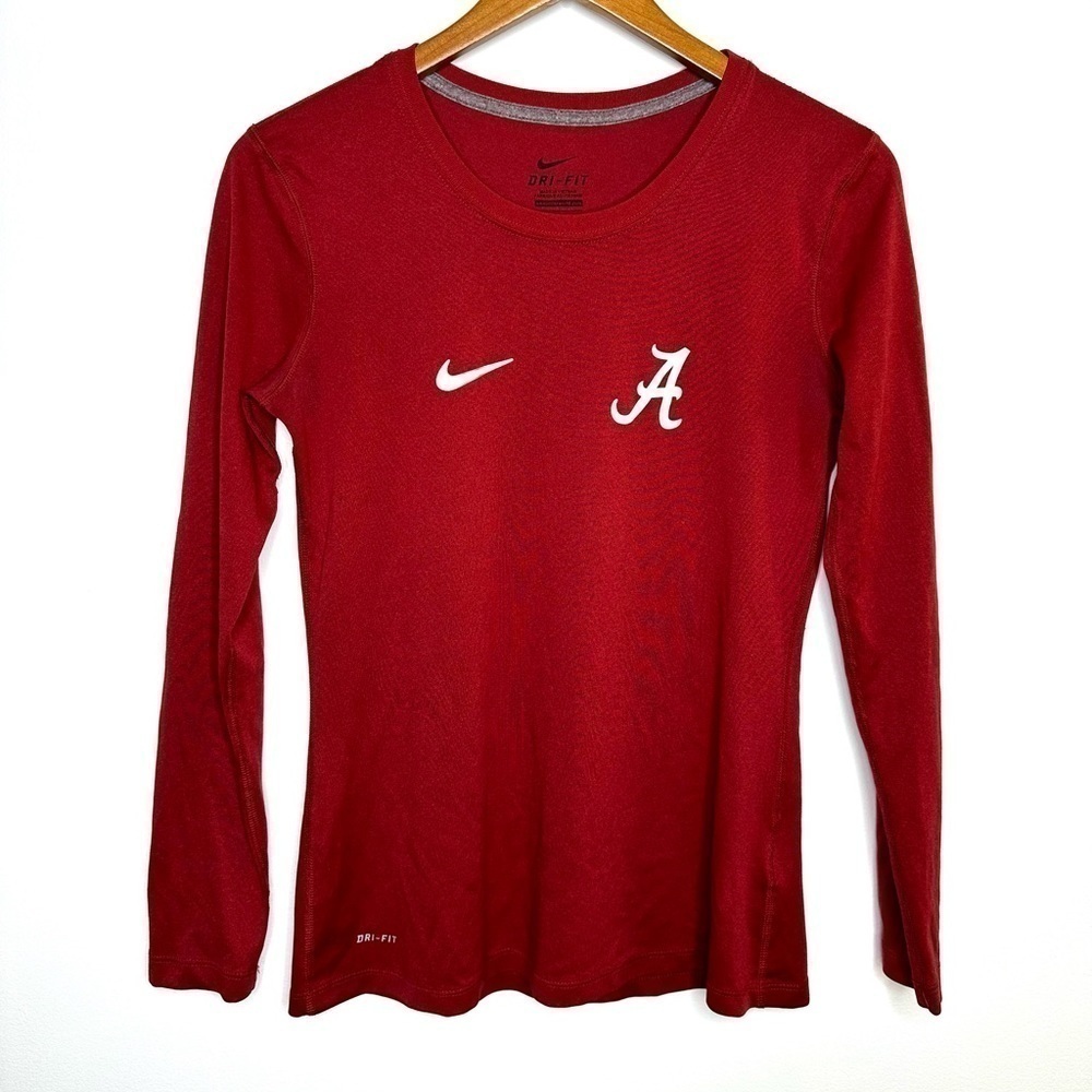 Alabama Nike Long Sleeve Dri Fit T Shirt